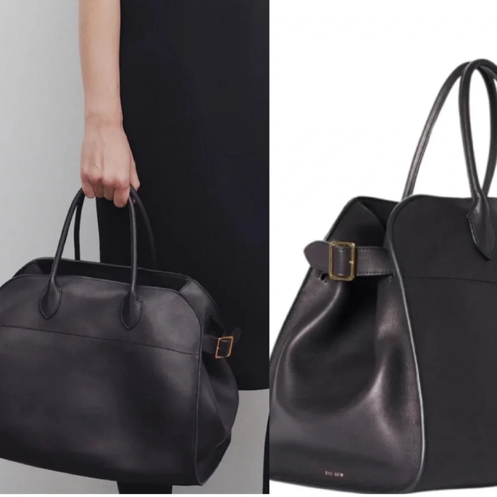 The Row Margaux 15 Bag in Smooth Leather Loved